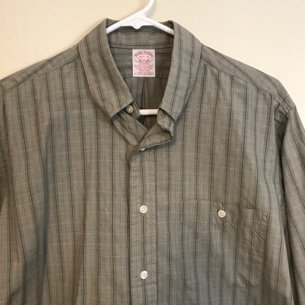 Brooks Brothers 16 1/2 - 4 Long Sleeve Button Down